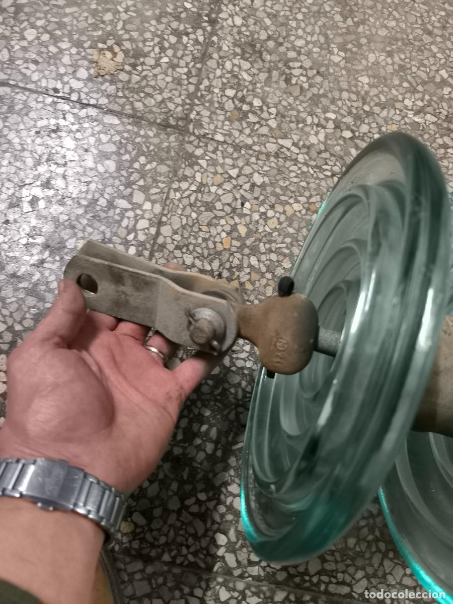 Coleccionismo: Antigua j&iacute;cara aisladores de disco - Foto 4