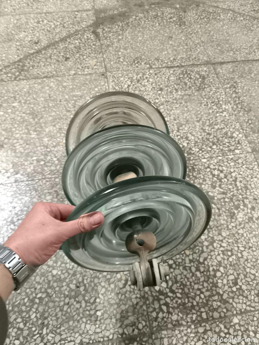 Coleccionismo: Antigua j&iacute;cara aisladores de disco - Foto 5