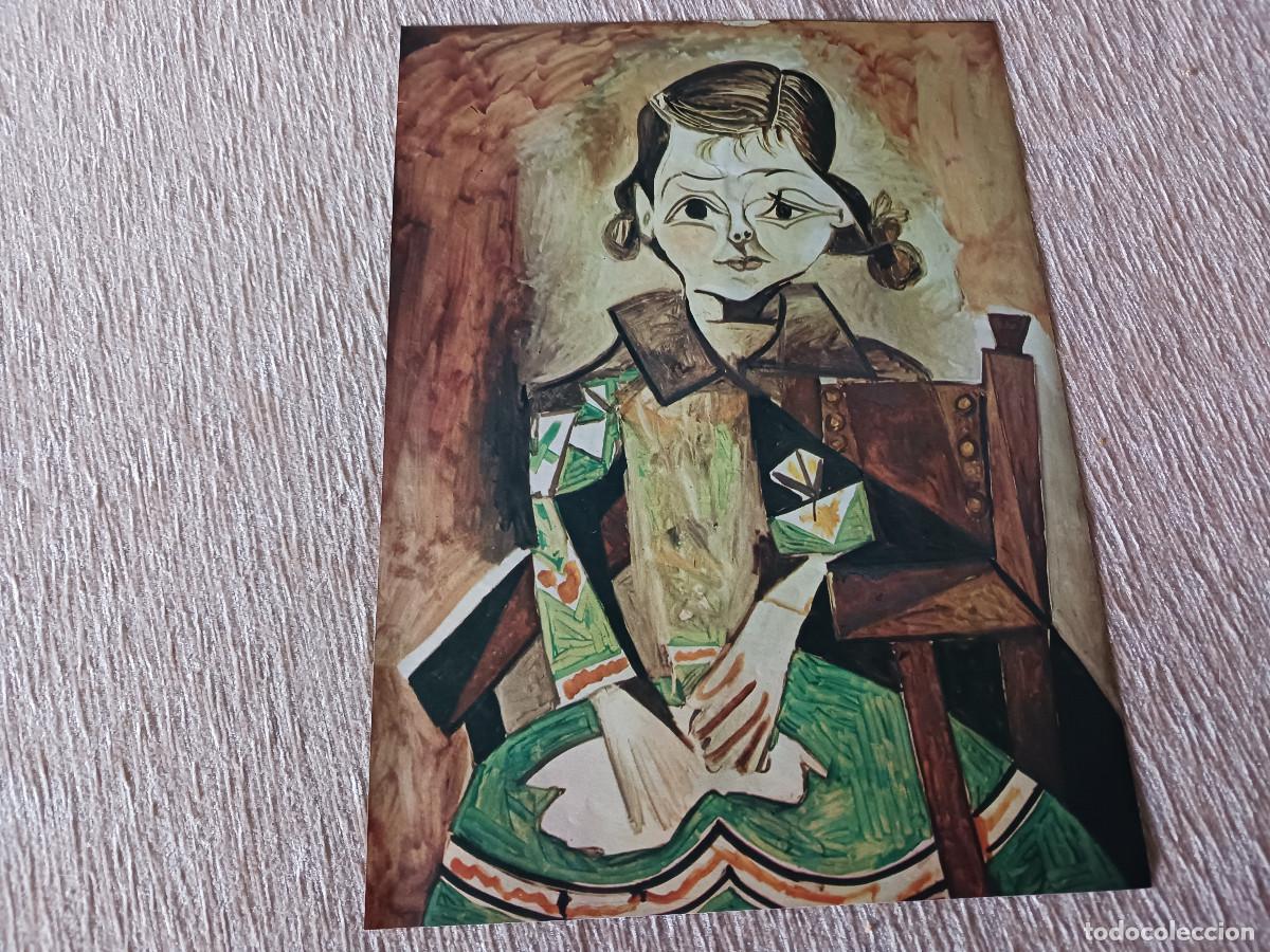 Coleccionismo: lamina a dos caras dibujos de pablo picasso