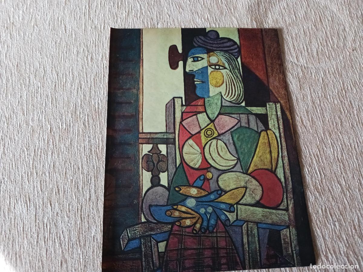 Coleccionismo: lamina a dos caras dibujos de pablo picasso
