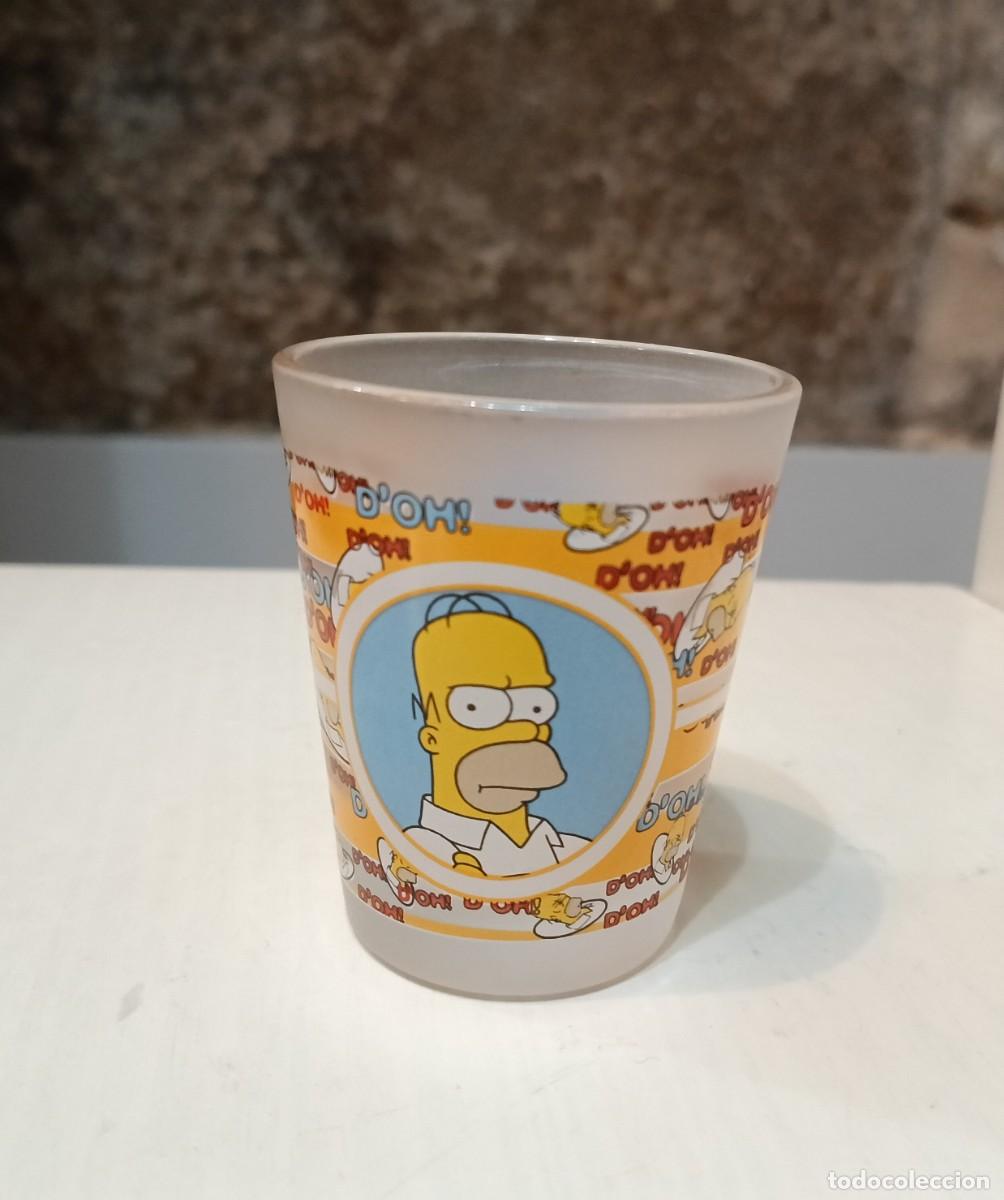 Coleccionismo: Vasito. Chupito de Homer Simpson. Los Simpsons - Foto 1
