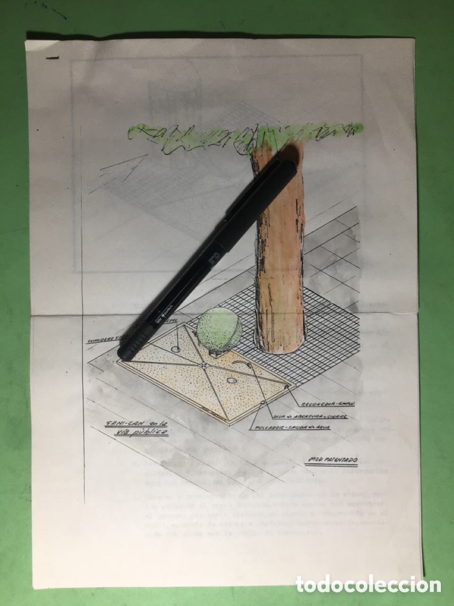 Coleccionismo: 1986 CARTA Y ESQUEMAS ENVIADA A CONCEJAL CIUTAT VELLA W.C. PERROS V&Iacute;A P&Uacute;BLICA
