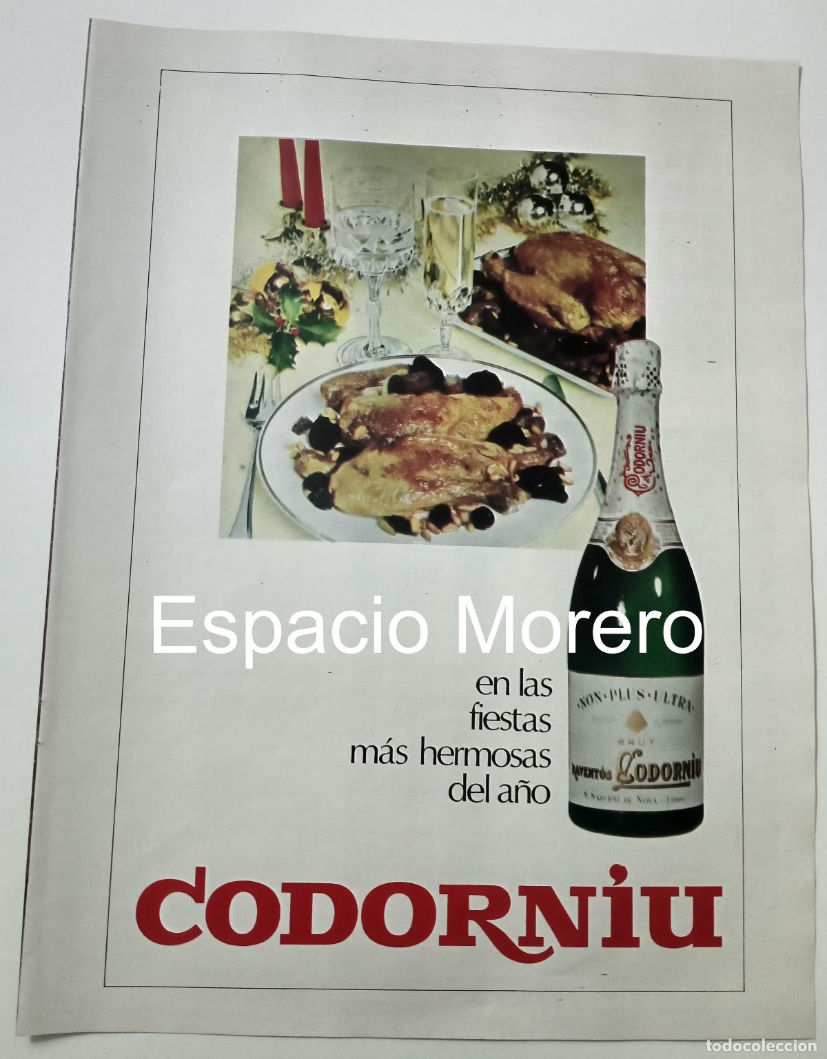 Coleccionismo: Publicidad de 1972: Codorniu - Foto 1