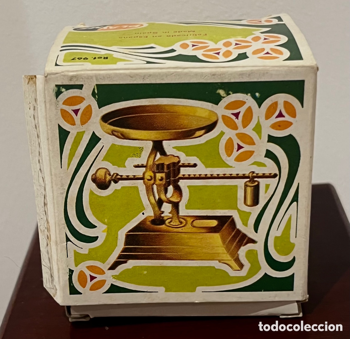 Coleccionismo: SACAPUNTAS - BALANZA - PLAYME, REF.967 - CON CAJA - Foto 1