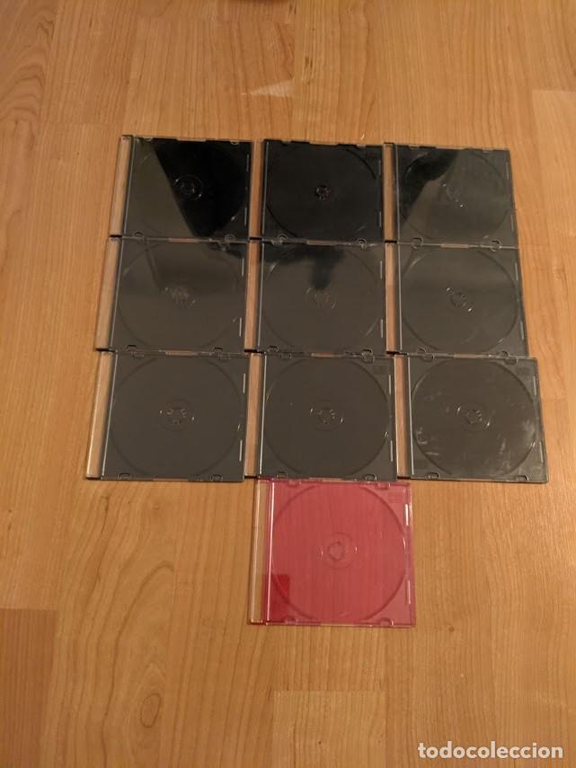 Coleccionismo: 10 CAJAS PARA CD O DVD - Foto 1