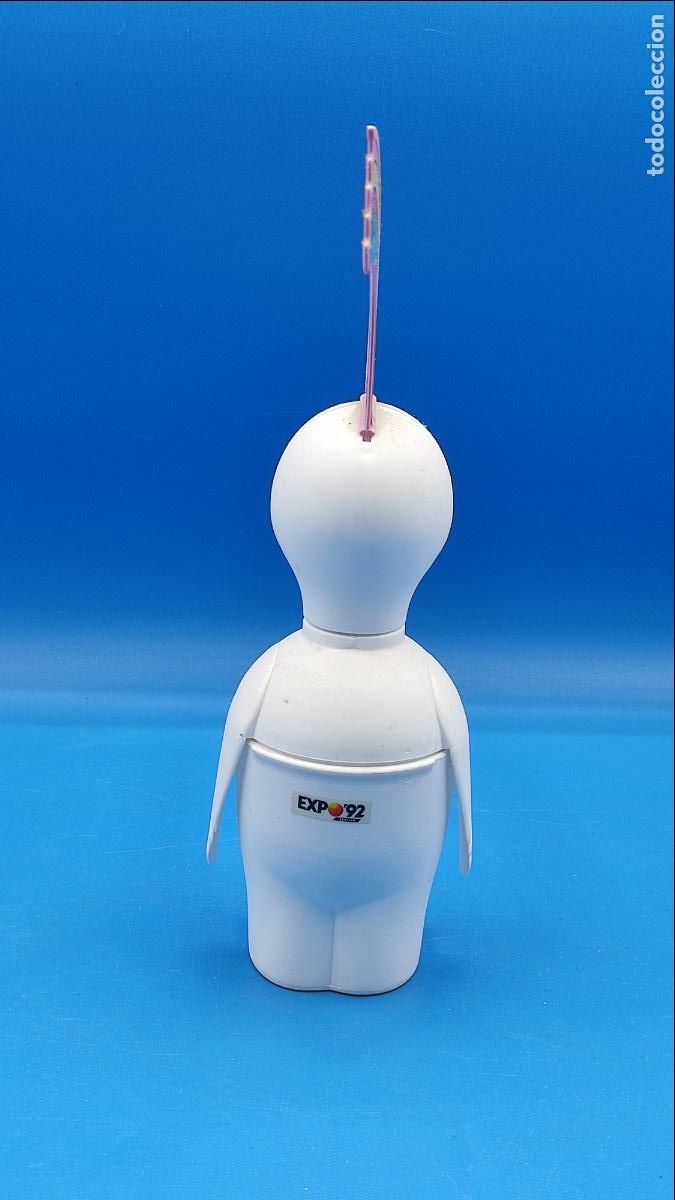Coleccionismo: VASO DE HELADO DE CURRO EXPO 92 LA IBENSE - Foto 3