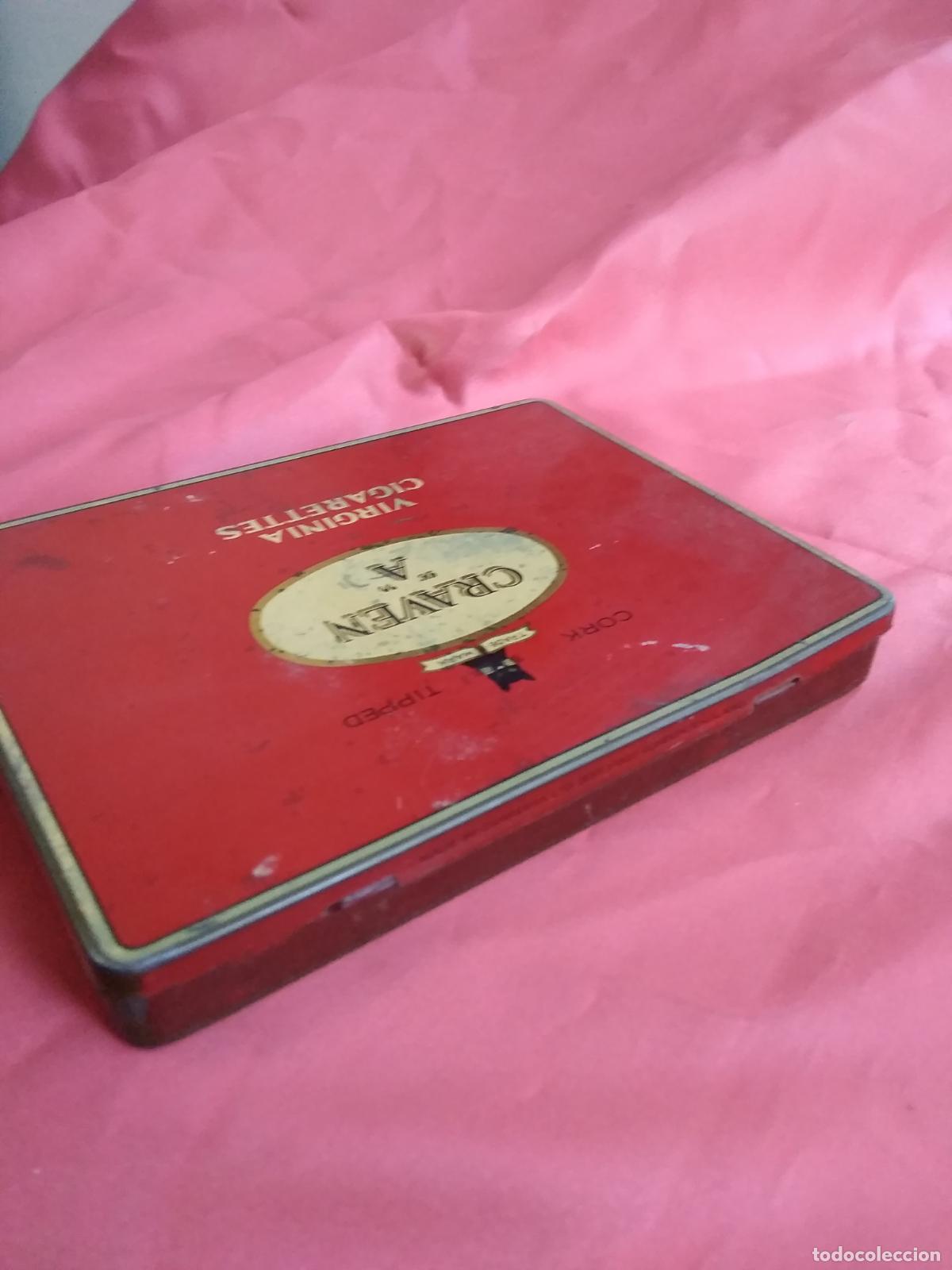 Coleccionismo: Caja tabaco Craven &rdquo;A&rdquo; Vitrina 1 - Foto 2