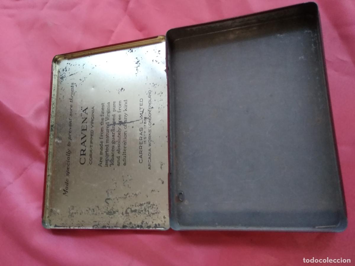 Coleccionismo: Caja tabaco Craven &rdquo;A&rdquo; Vitrina 1 - Foto 7