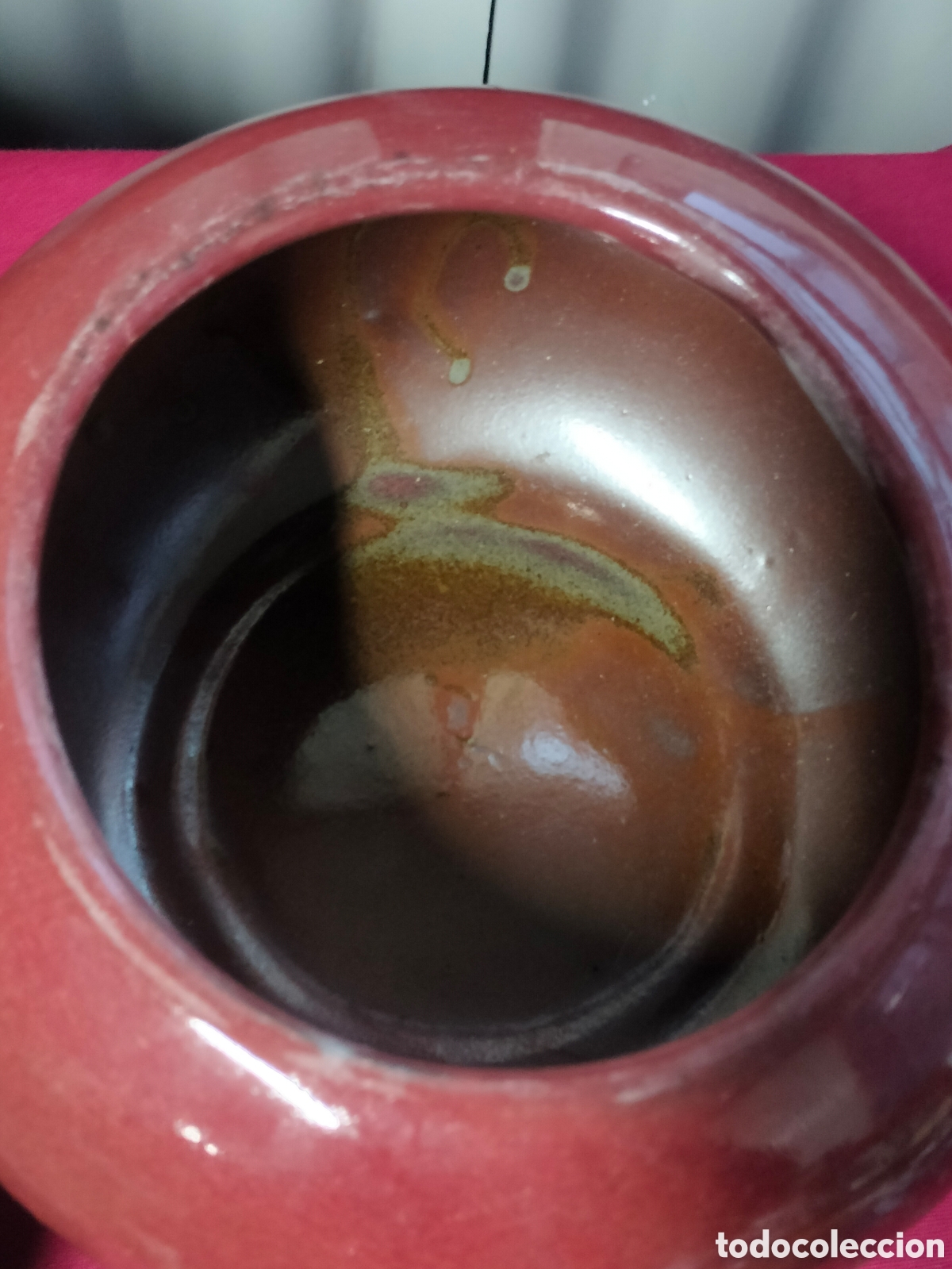 Coleccionismo: Tarro cer&aacute;mica posible tabaco - Foto 5