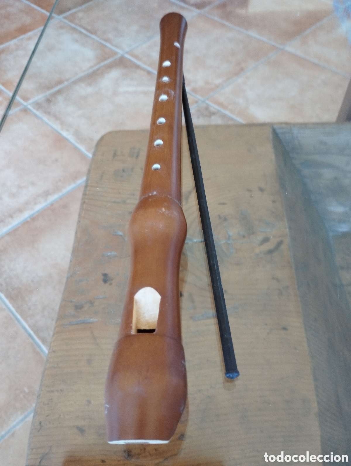 Coleccionismo: Flauta de madera Hohner - Foto 2