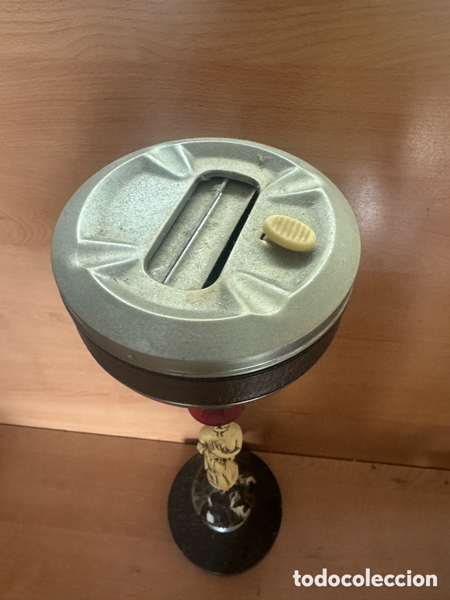 Coleccionismo: Cenicero de pie antiguo - Foto 2