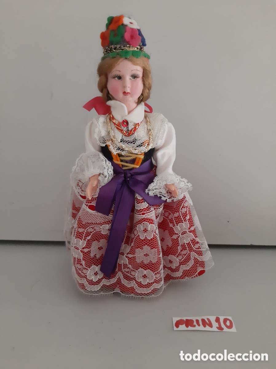 Coleccionismo: Mu&ntilde;eca popular, antigua de colecci&oacute;n - Foto 1