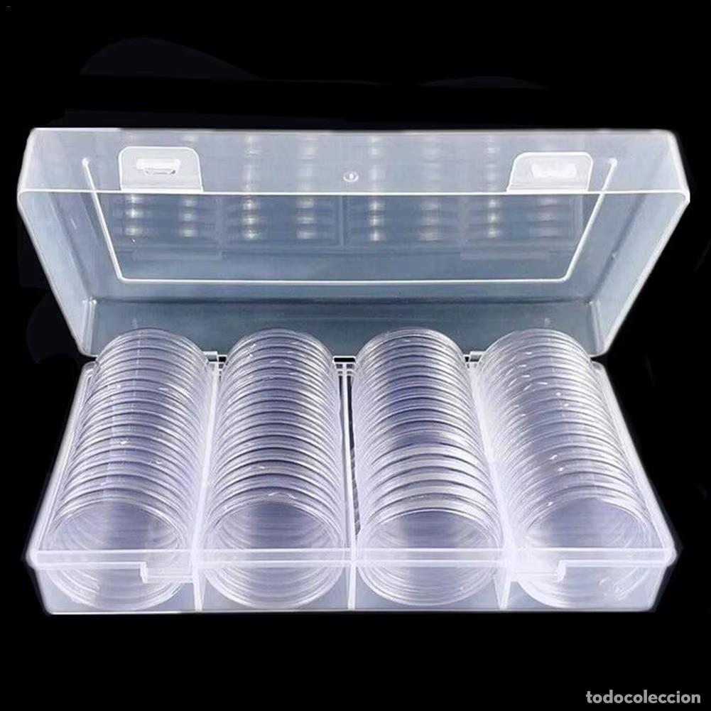 Coleccionismo: CAJA 60 CAPSULAS ONZAS 41 MM