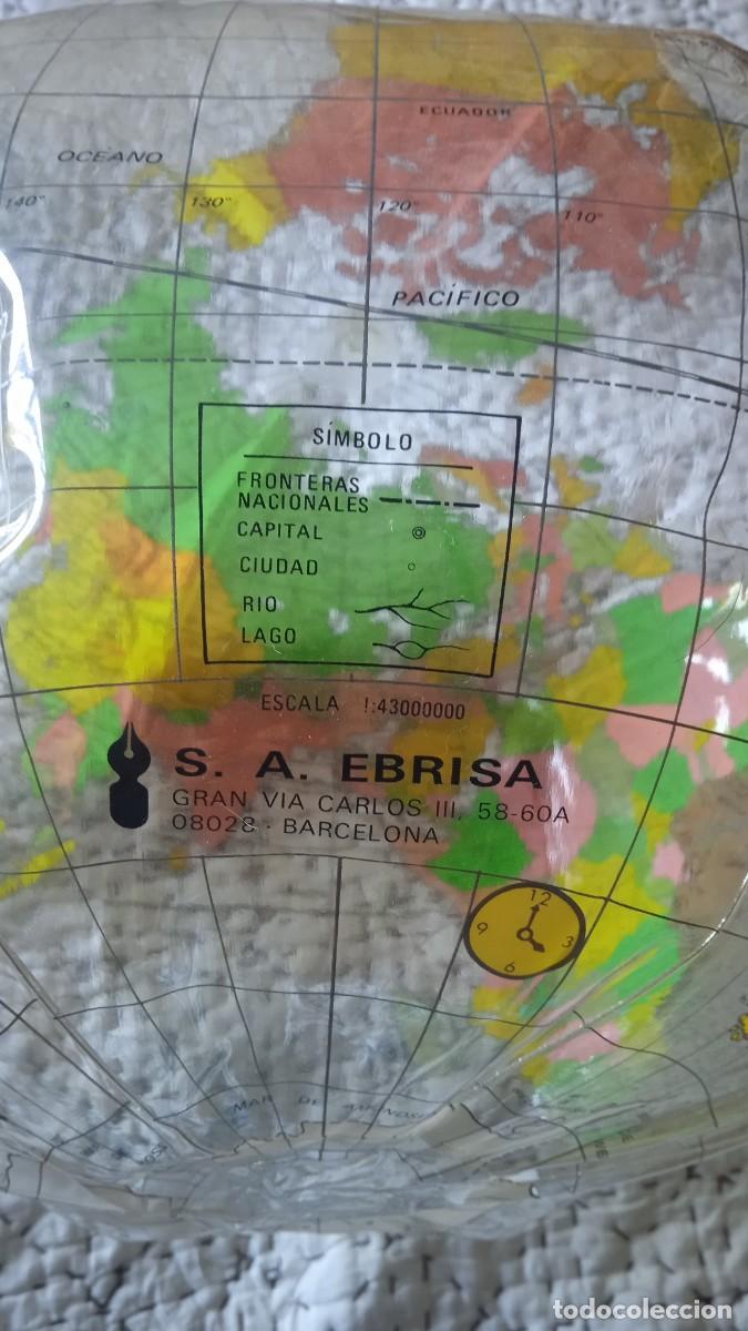 Coleccionismo: Globo terr&aacute;queo hinchable Ebrisa s.a. - Foto 1