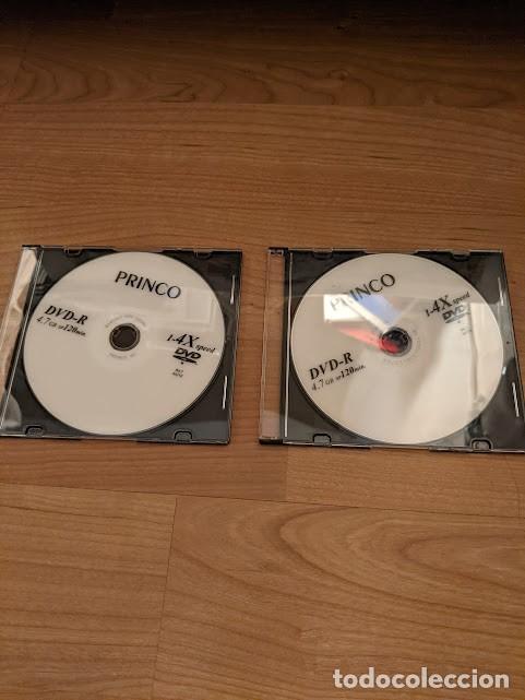 Collecting: 2 DVD-R PRINCO 4,7GB 1-4X SPEED