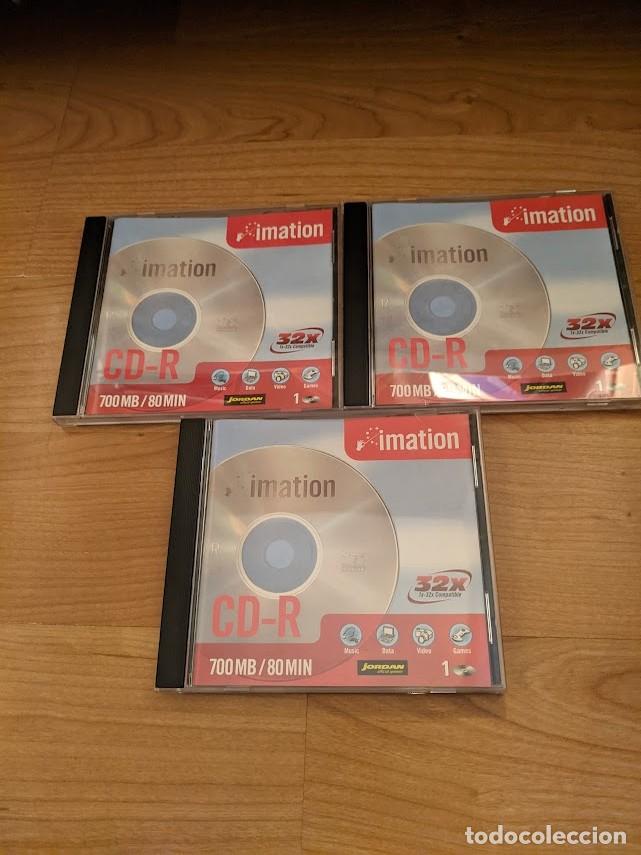 Collectionnisme: 3 CD-R IMATION 700MB 32X SPEED