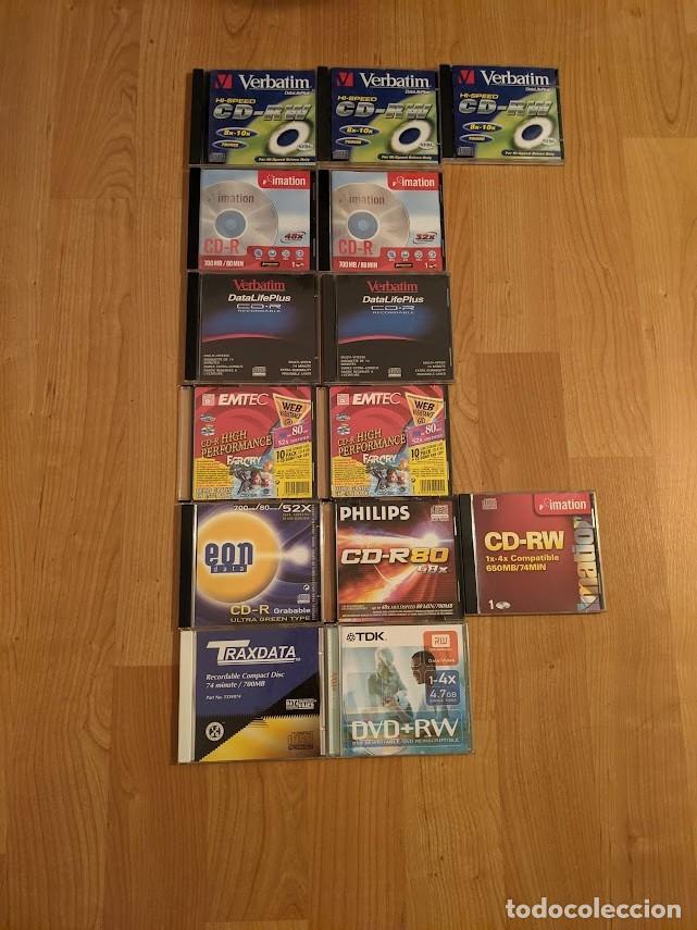 Collecting: LOTE 14 CAJAS VAC&Iacute;AS PARA CD O DVD
