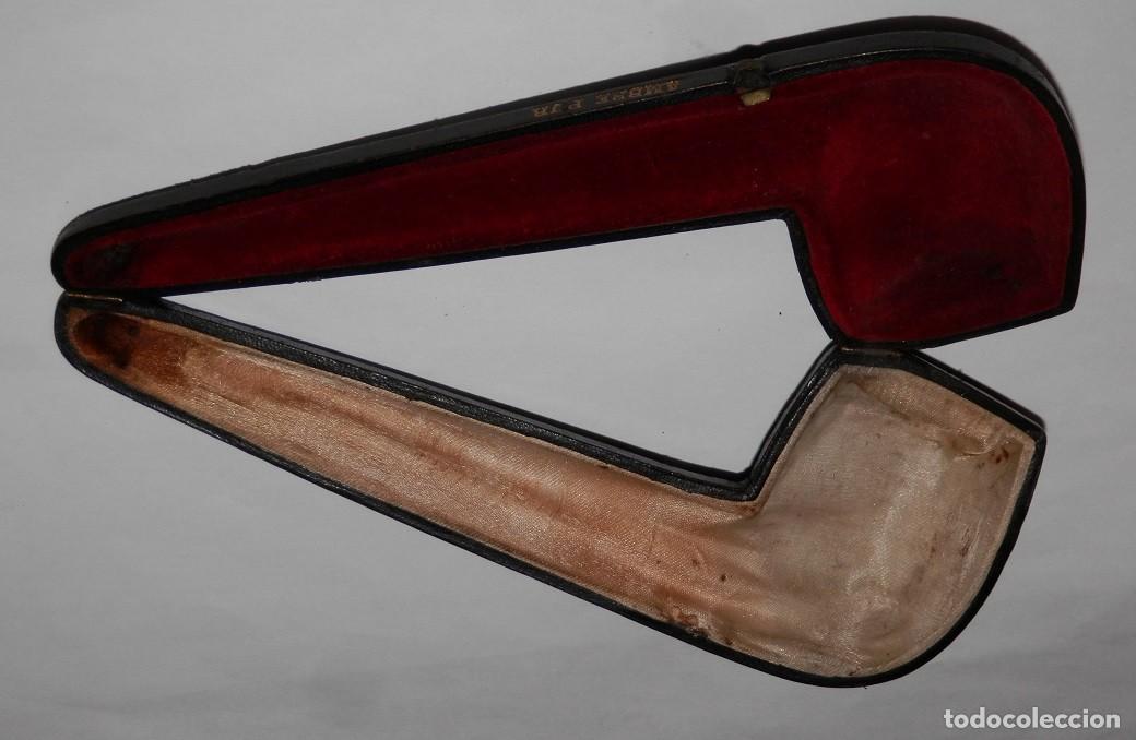 Coleccionismo: FUNDA/ESTUCHE PARA PIPAS-ECUME VERITABLE - Foto 4
