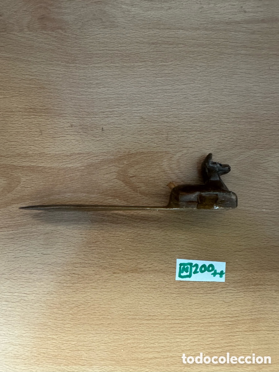Coleccionismo: Estupendo, abrecartas de madera - Foto 2