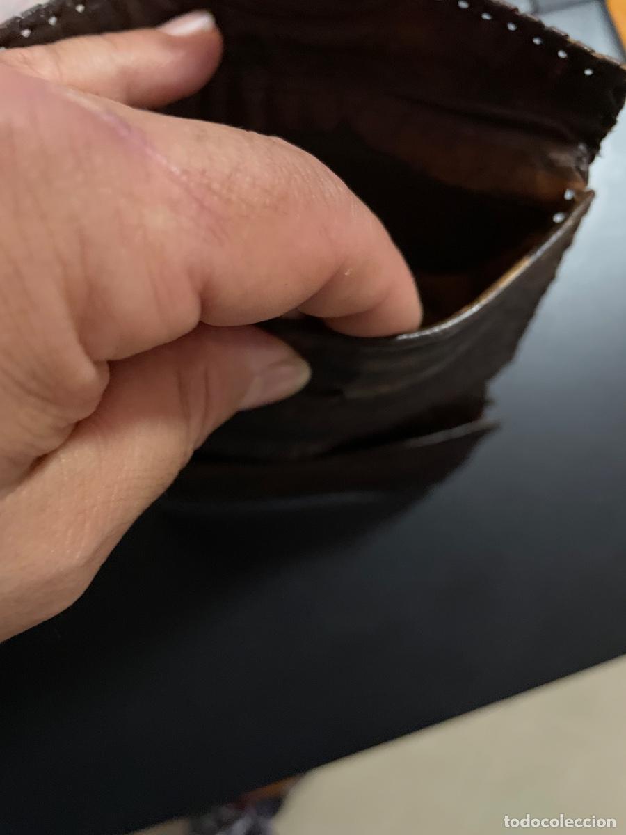 Coleccionismo: Cartera de cuero de camello - Foto 2
