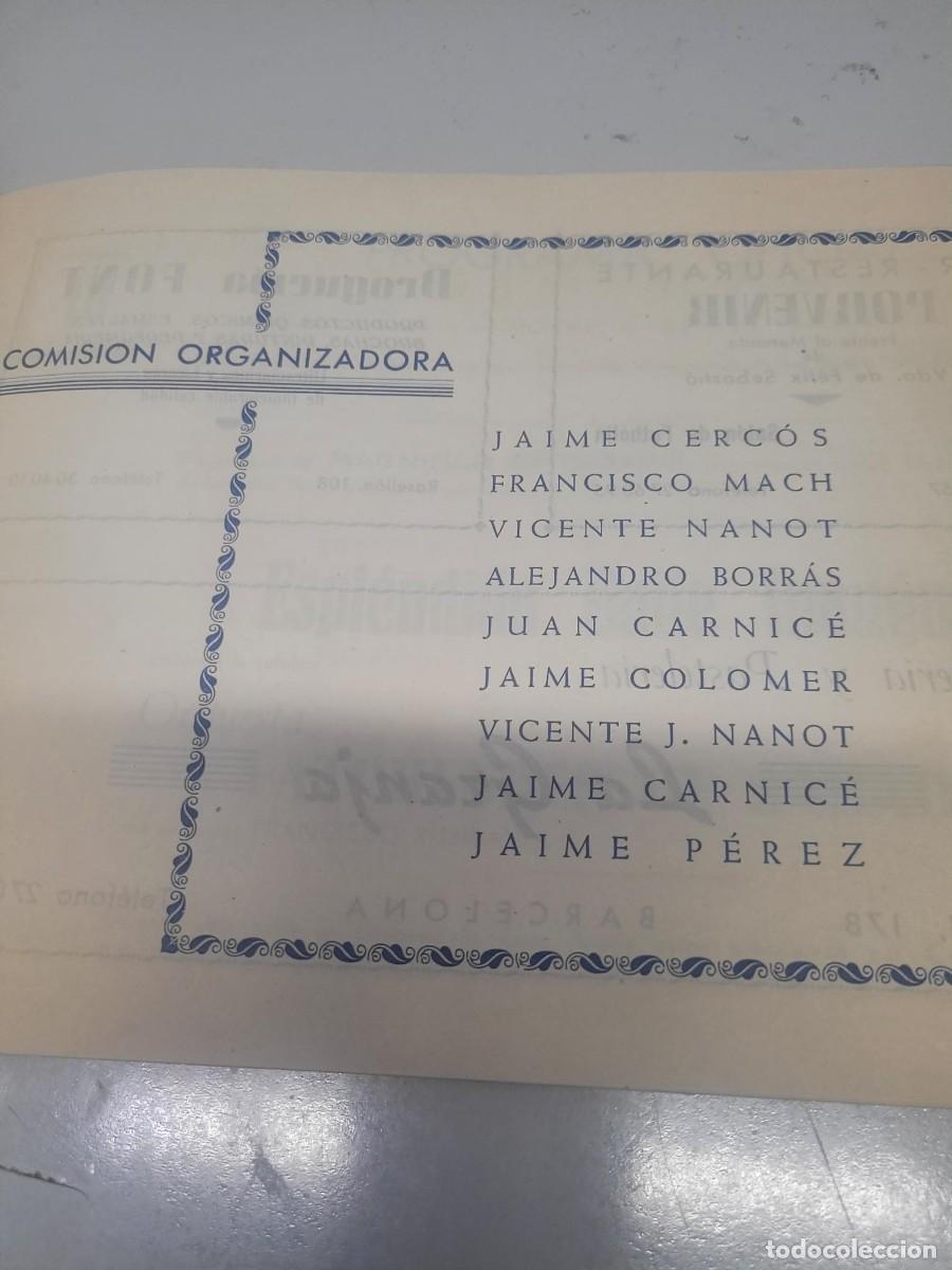 Coleccionismo: PROGRAMA FIESTA MAJOR DE LAS CORTS BARRIADA BATLLO 1953 - Foto 3