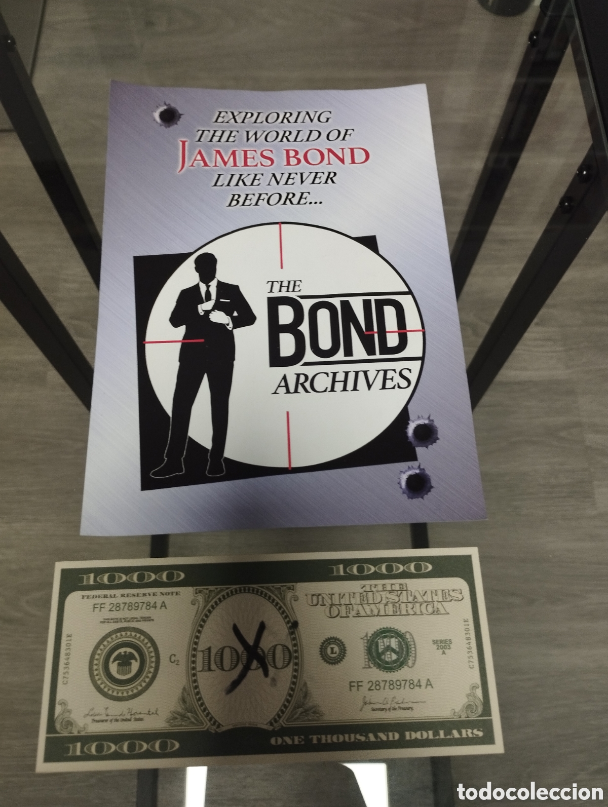 Coleccionismo: Billete James Bond 007 - Foto 2