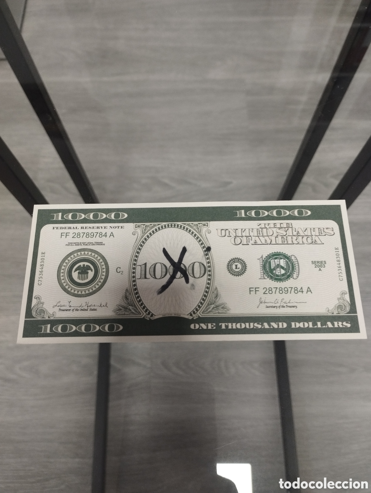 Coleccionismo: Billete James Bond 007 - Foto 1
