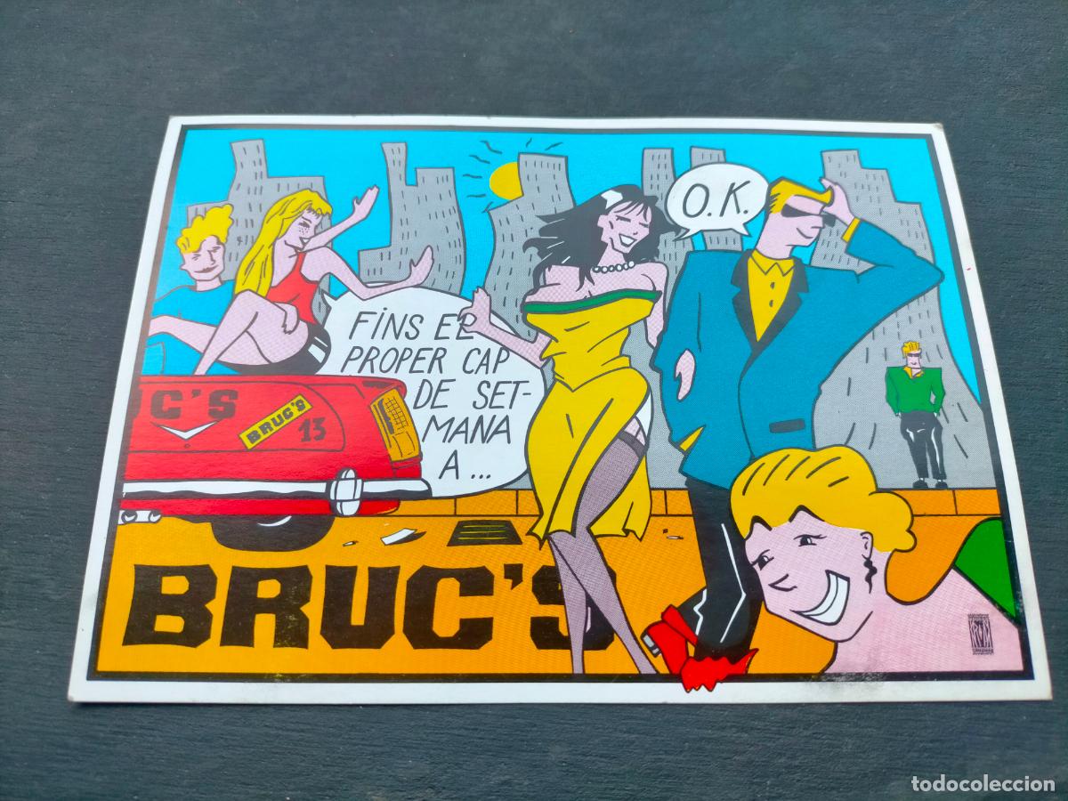 Coleccionismo: Propaganda estilo vintage postal Bruc's aniversari catal&agrave;