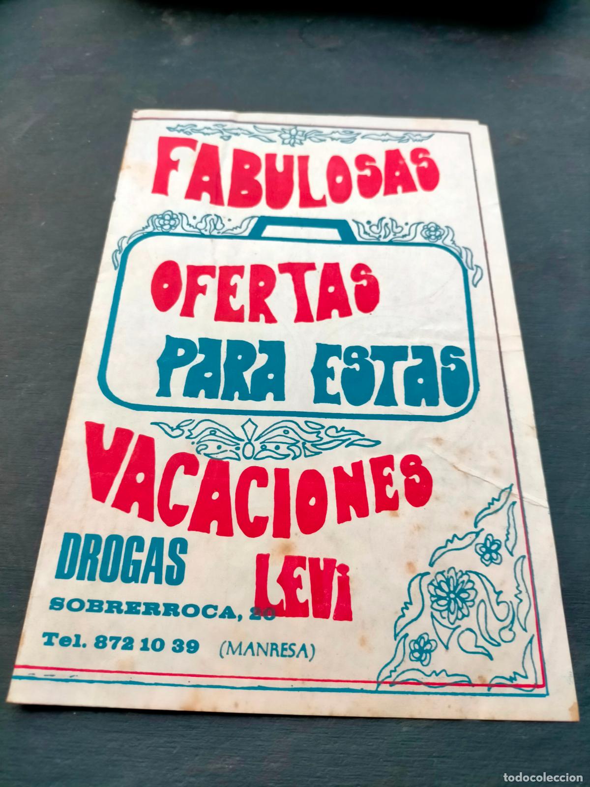 Collezionismo: Fabulosas ofertas para estas vacaciones drogas perfumeria levi sobrerroca 20 Manresa