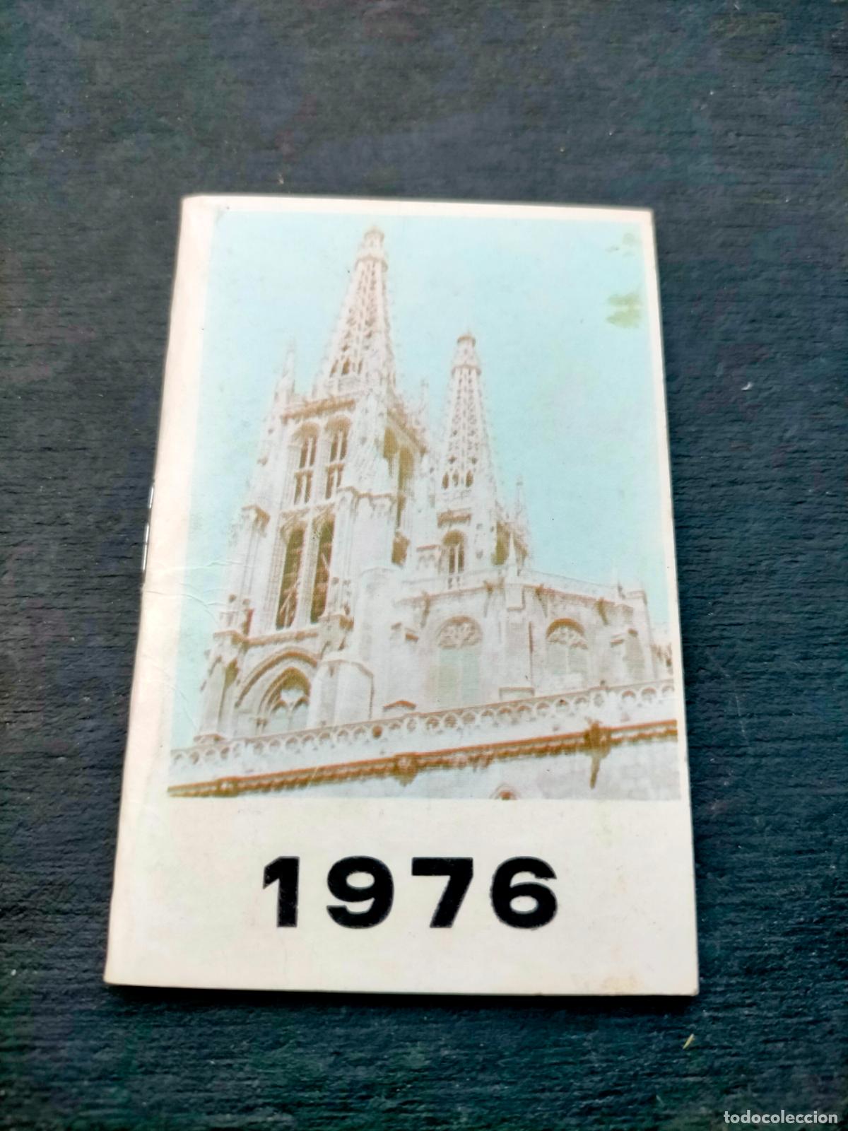 Coleccionismo: 1976 libreta peque&ntilde;a de direcciones tel&eacute;fonos Burgos torres de la catedral Cleyry joyeria Manresa