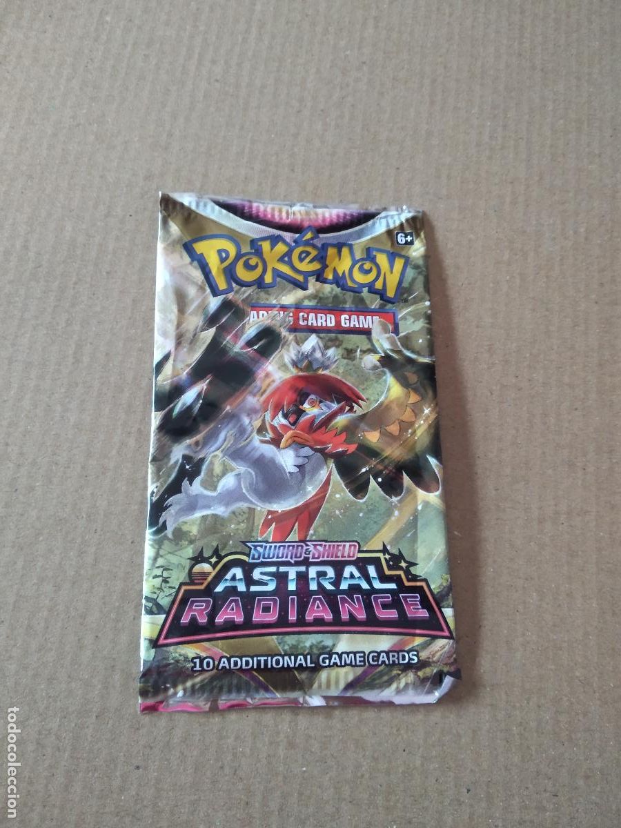 Coleccionismo: SOBRE VACIO CROMO TARJETA CARTA POKEMON SPADA E SCUDO LUCENTEZZA SIDERALE