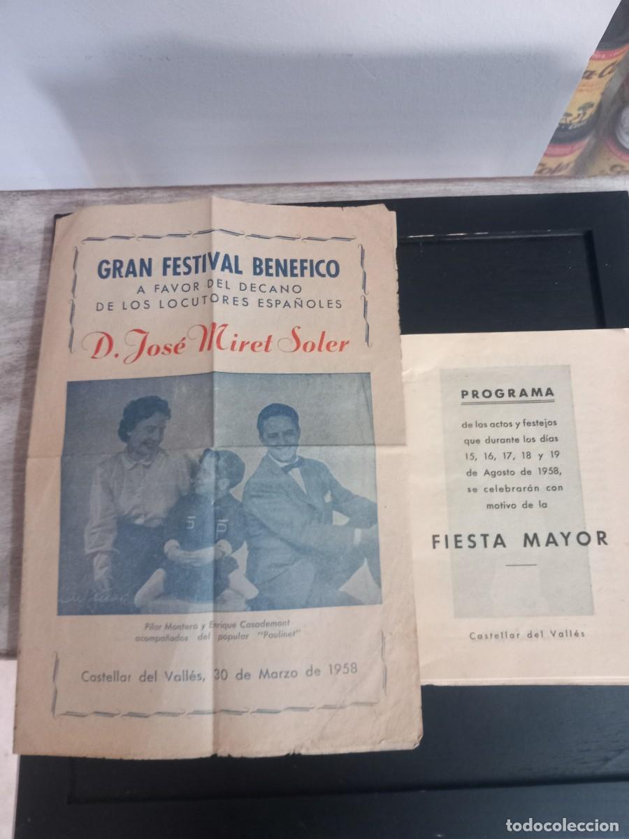 Coleccionismo: Programas de fiestas antiguos - Foto 5