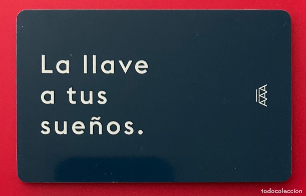 Coleccionismo: TARJETA LLAVE HOTEL - LA LLAVE DE TUS SUE&Ntilde;OS