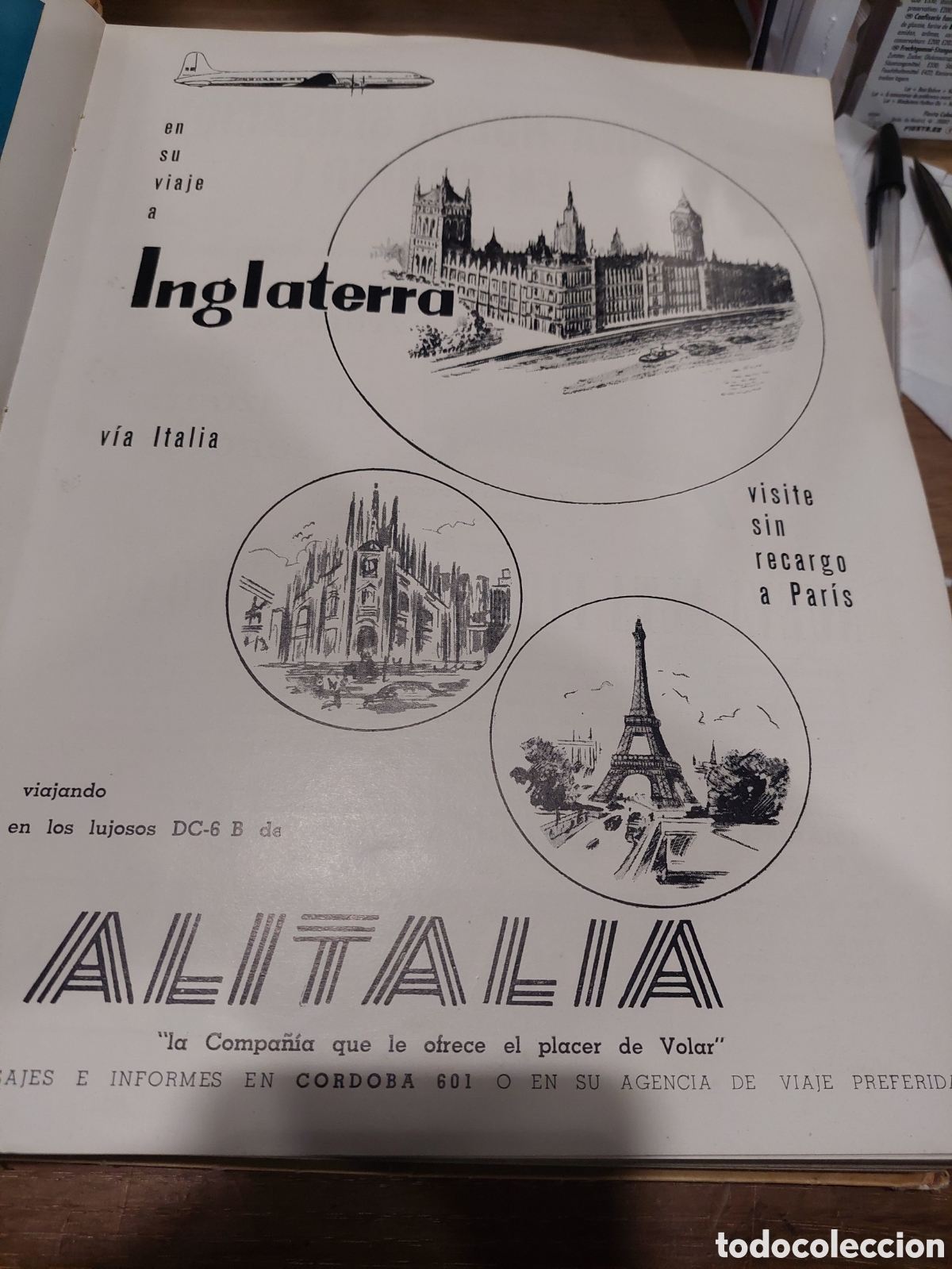 Colecionismo: 30X22 L&Aacute;MINA ALITALIA VIAJES AVI&Oacute;N