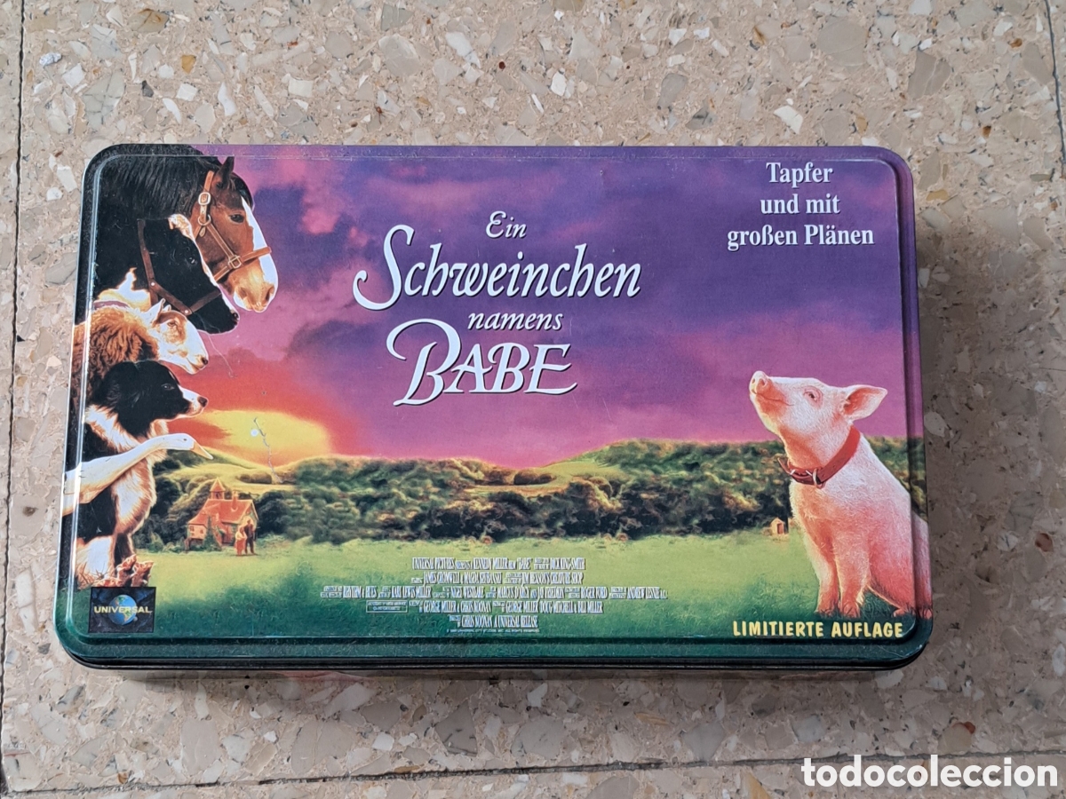 Lata pel&iacute;cula Babe, el cerdito valiente