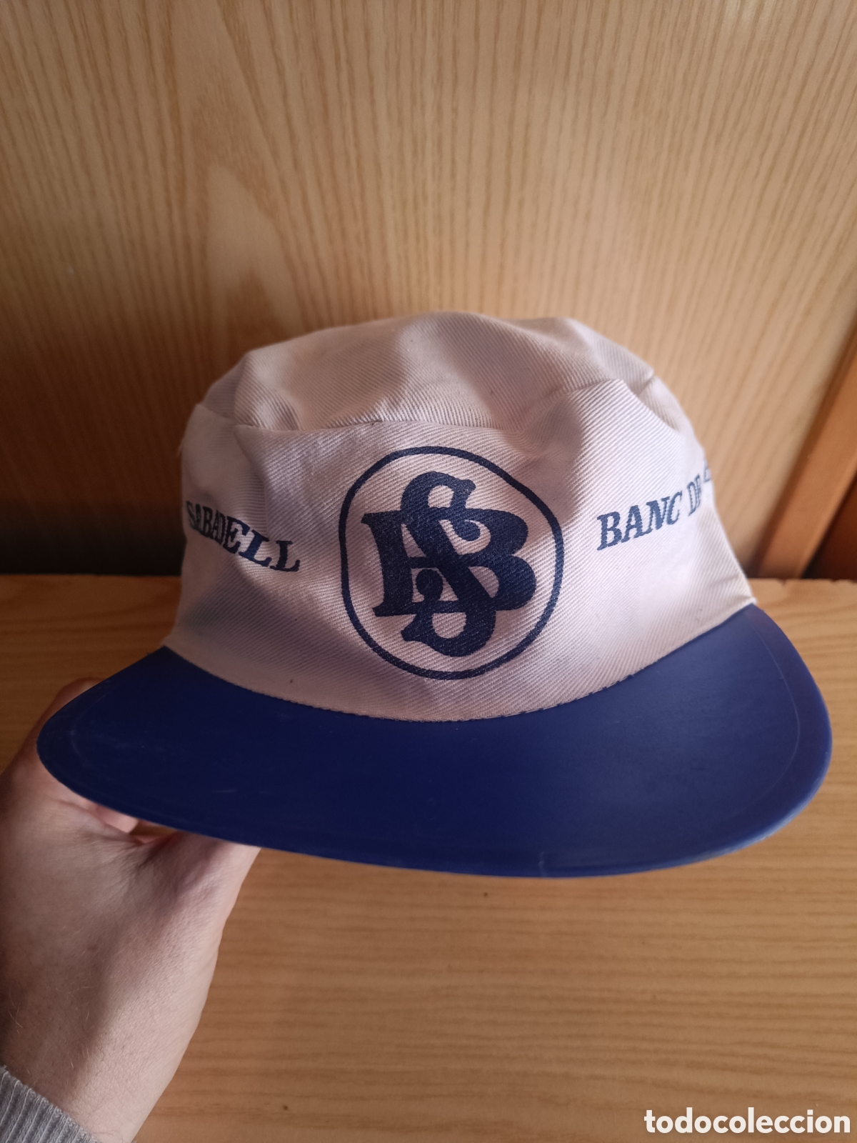 Coleccionismo: Gorra Banco Banc Sabadell Barcelona A&ntilde;os 80 90