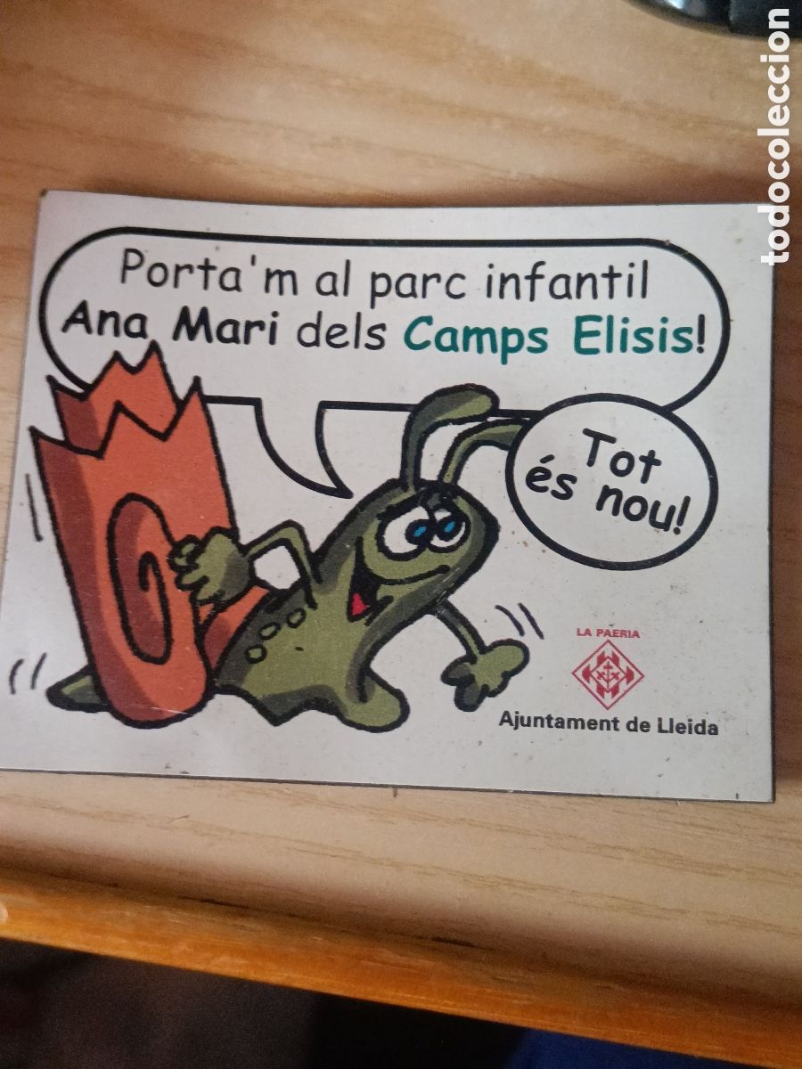 Coleccionismo: IM&Aacute;N DE NEVERA Ajuntament de Lleida Banyetes Camps Elisis