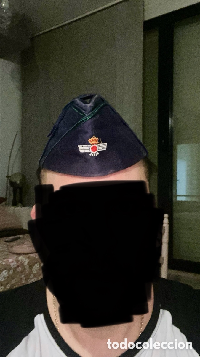Coleccionismo: Gorros cuartelero Ej&eacute;rcito aire espa&ntilde;ol - Foto 10