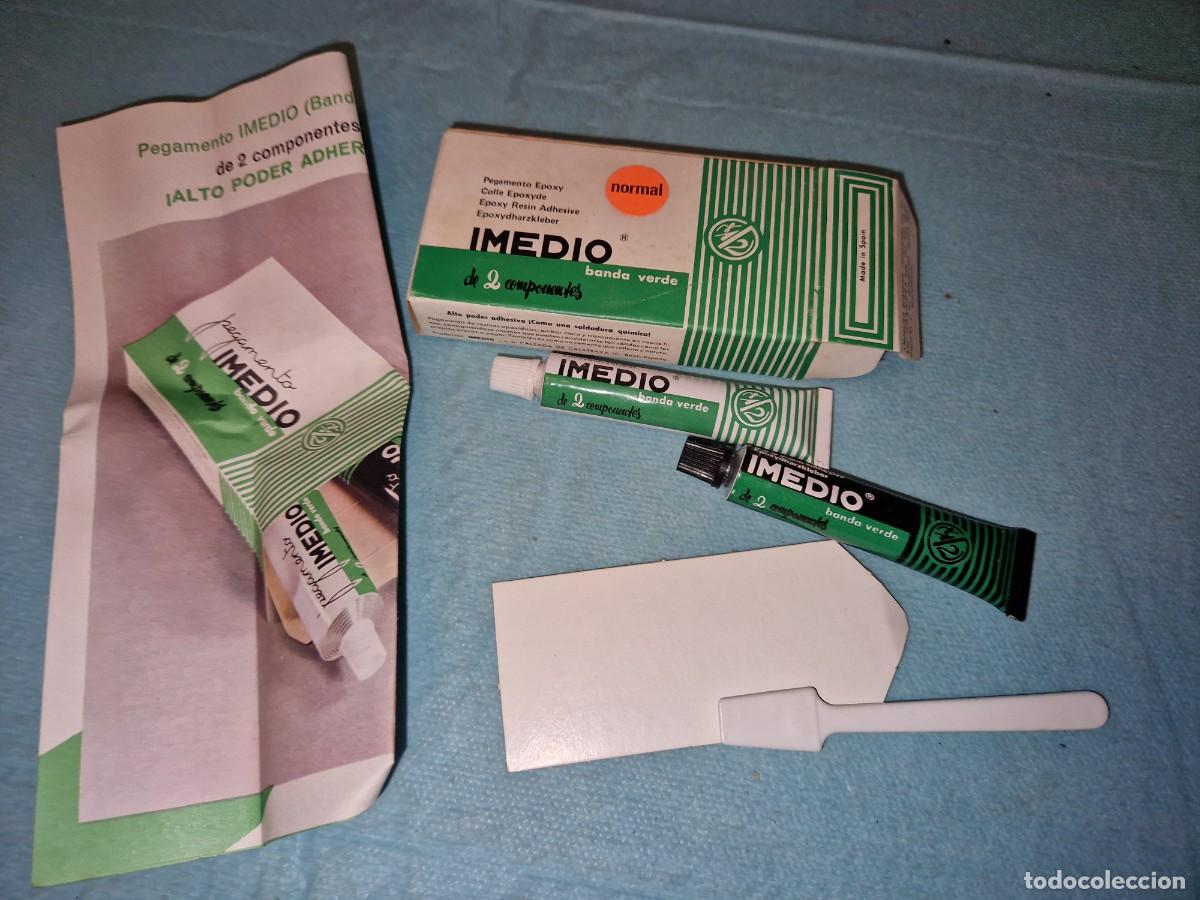 Sammeln: PEGAMENTO IMEDIO, ANTIGUA CAJA PEGAMENTO EPOXY 2 COMPONENTES