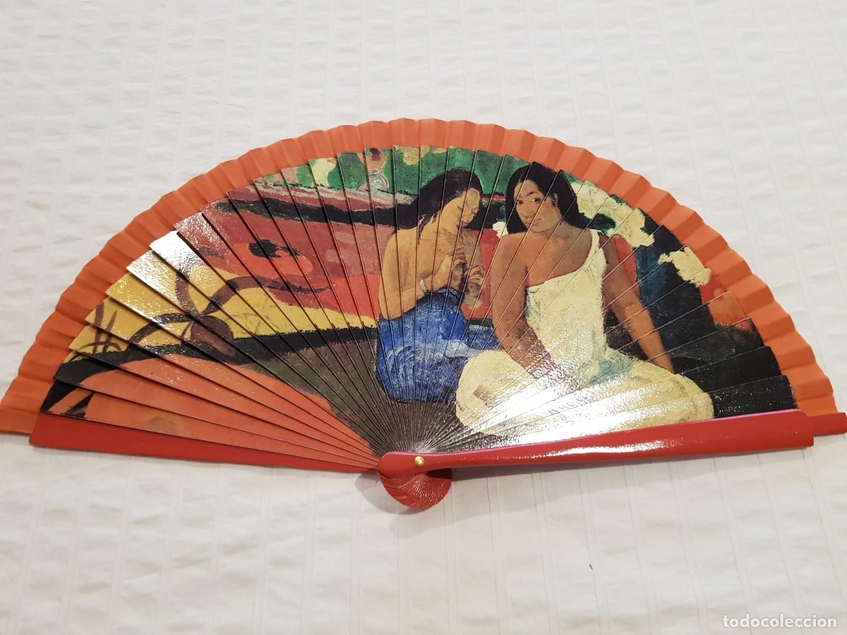 Coleccionismo: ABANICO DE COLECCI&Oacute;N-AREAREA ( GAUGHIN ) - Foto 1