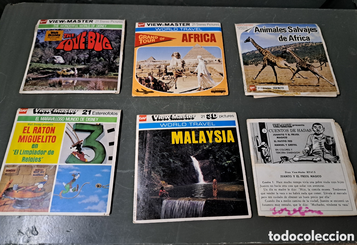 Coleccionismo: View Master 20 unidades (leer) - Foto 2
