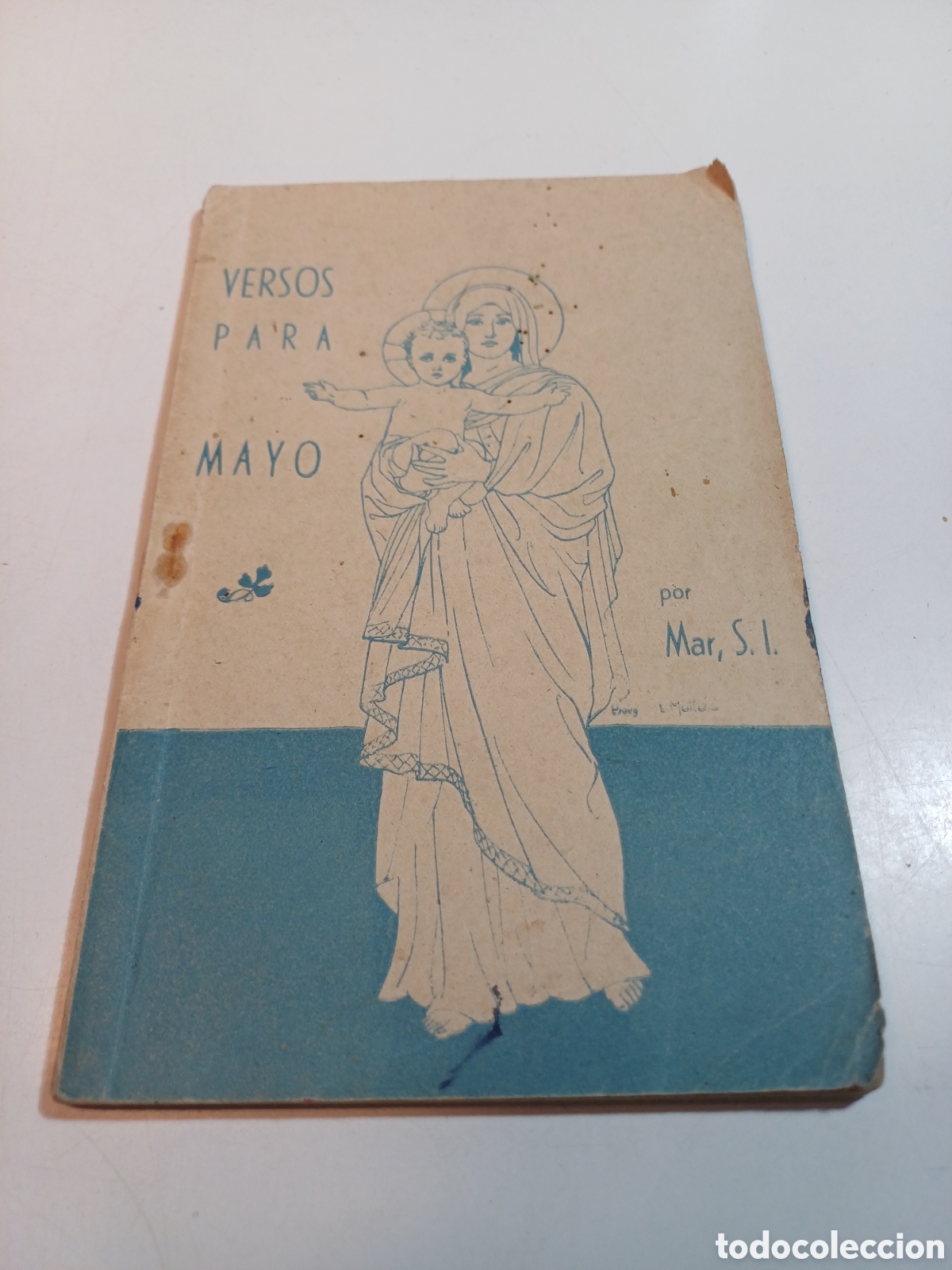 Coleccionismo: Versos para maio 1942 - Foto 1