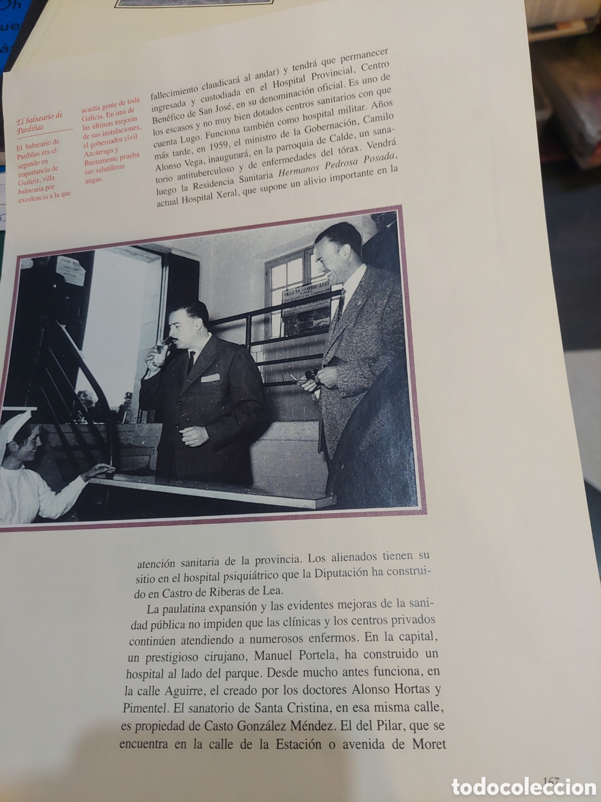 Sammelleidenschaft Papier: Hoja l&aacute;mina libro baneario partidas guitiriz lugo gobernador civil azcarraga