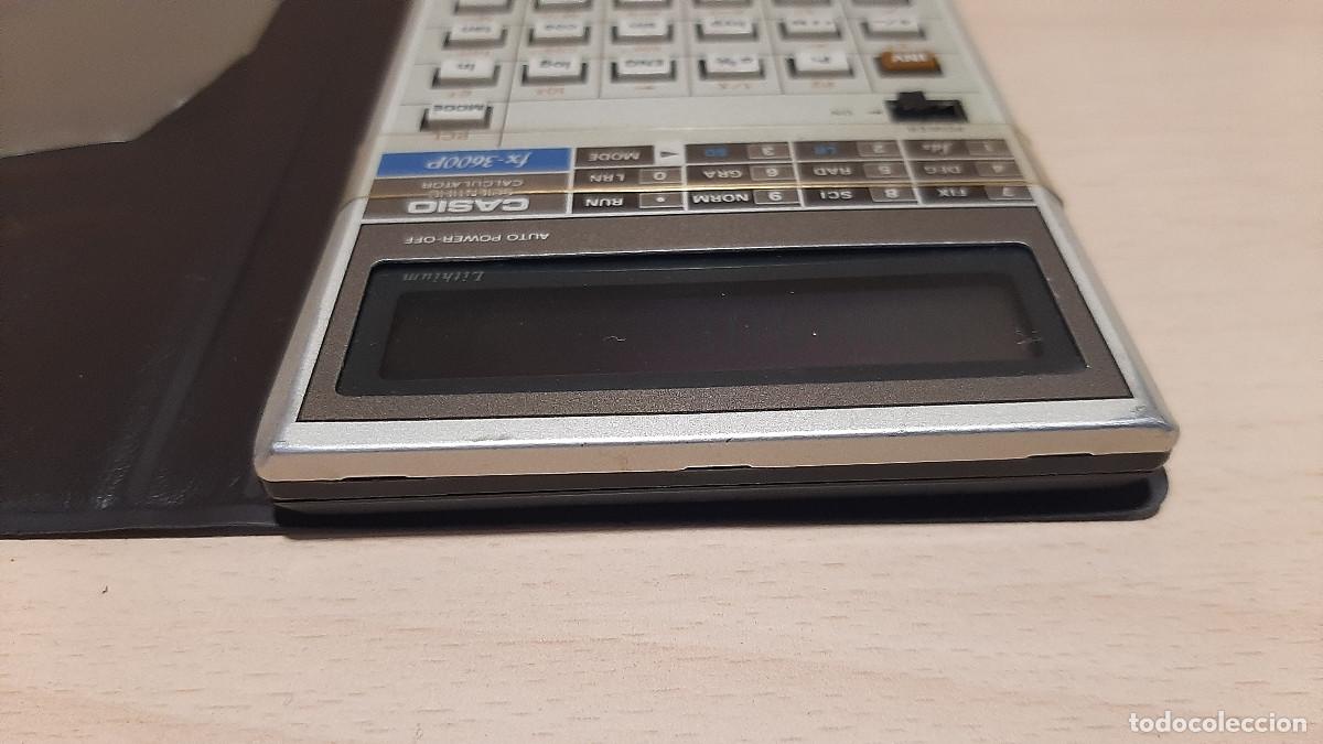 Coleccionismo: Calculadora cient&iacute;fica CASIO FX-3600P colecci&oacute;n - Foto 2
