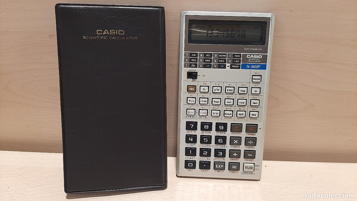 Coleccionismo: Calculadora cient&iacute;fica CASIO FX-3600P colecci&oacute;n - Foto 3