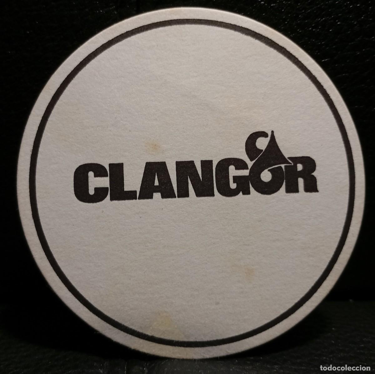 Coleccionismo: CLANGOR - POSAVASOS - A CORU&Ntilde;A - CERVEZA - REFRESCOS - SIDRA - BITTER
