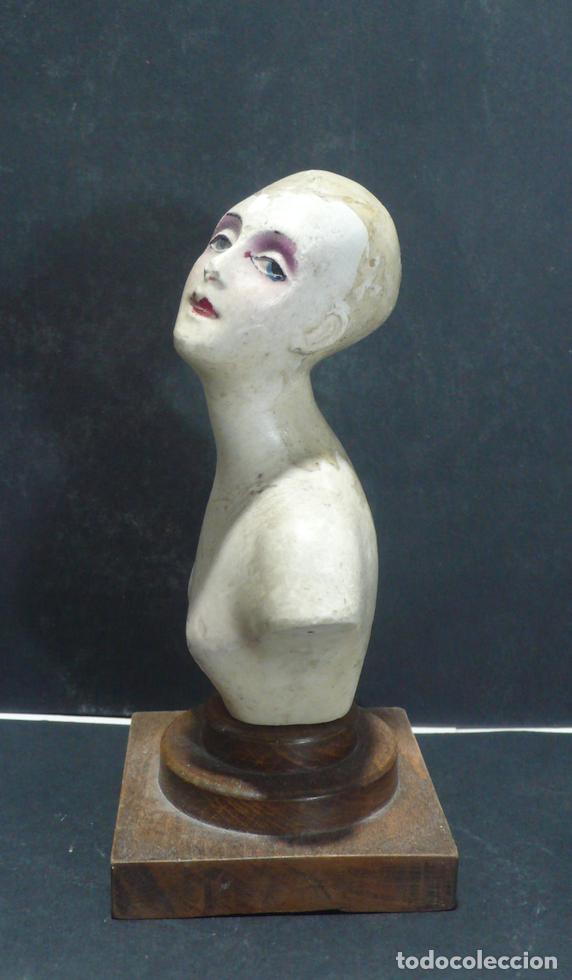 Coleccionismo: PEQUE&Ntilde;O BUSTO EN ESCAYOLA - Foto 2