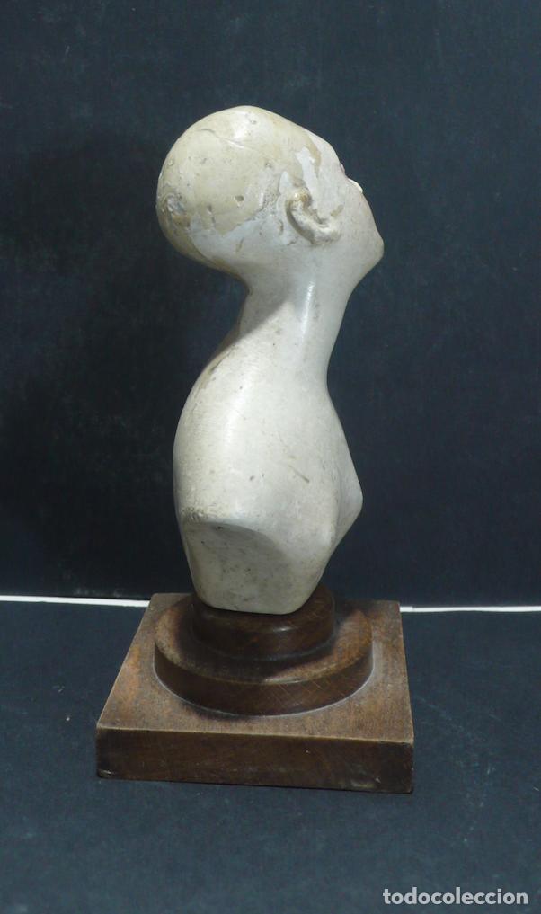 Coleccionismo: PEQUE&Ntilde;O BUSTO EN ESCAYOLA - Foto 3