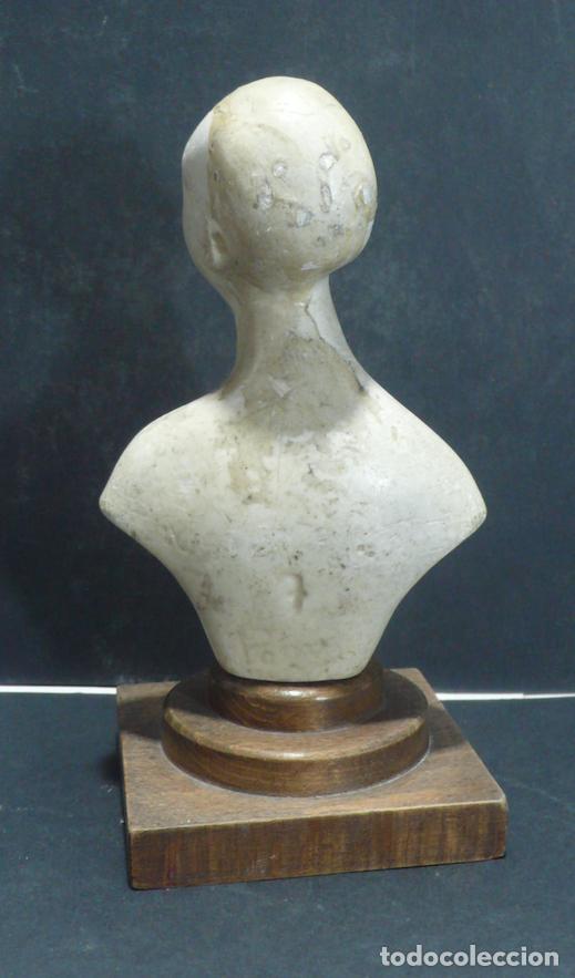 Coleccionismo: PEQUE&Ntilde;O BUSTO EN ESCAYOLA - Foto 4