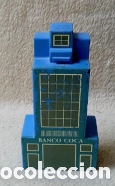 Coleccionismo: Hucha &eacute;pica banco COCA - Foto 1